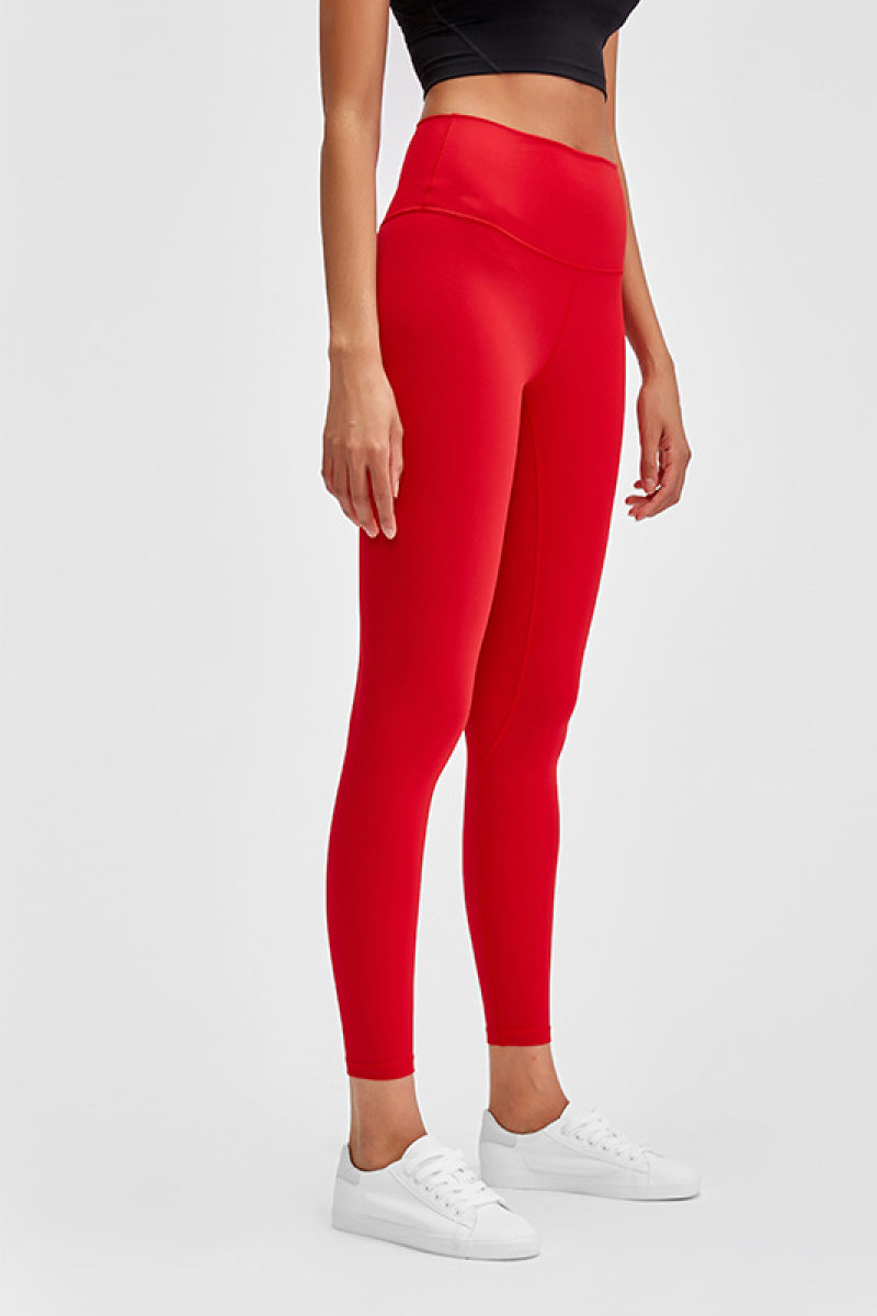 Ultimate Comfort Wide Seamless Band Sports Leggings - SleekrMe