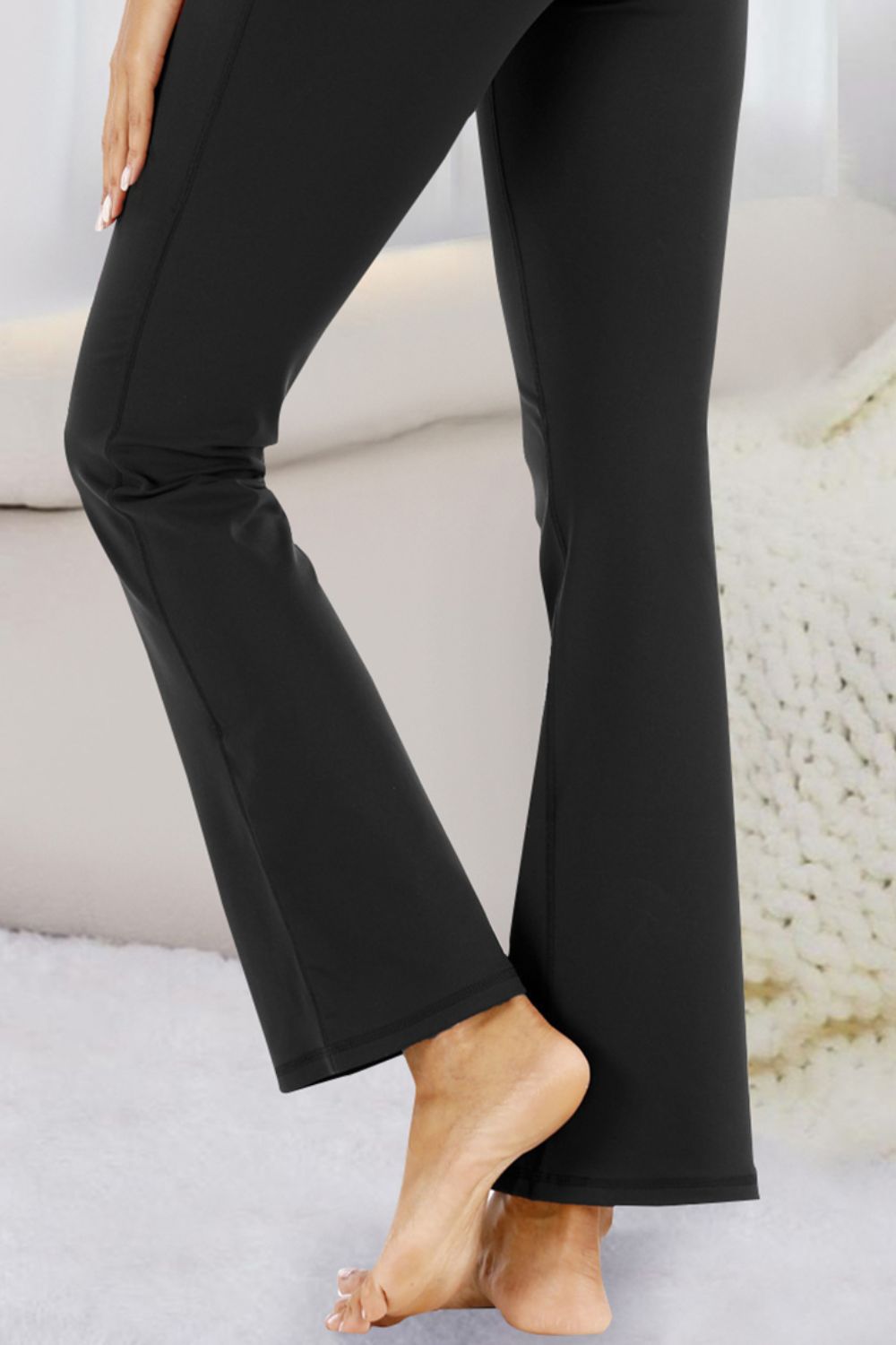 PowerStride High Waist Pocketed Active Pants | Stretch, Style, and Function - SleekrMe