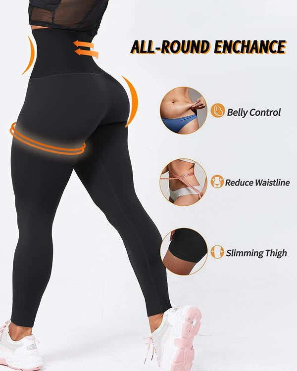 Ultimate Control Corset-Waist Shaping Leggings - SleekrMe