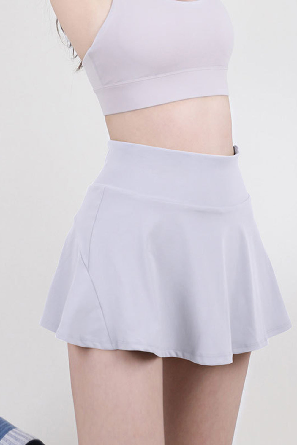 ChicFlow High-Waist Pleated Active Skirt | Great for Pickleball - SleekrMe