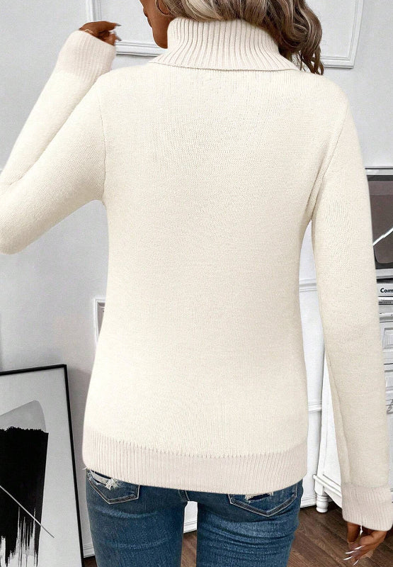 Cozy Chic Turtleneck Sweater - SleekrMe