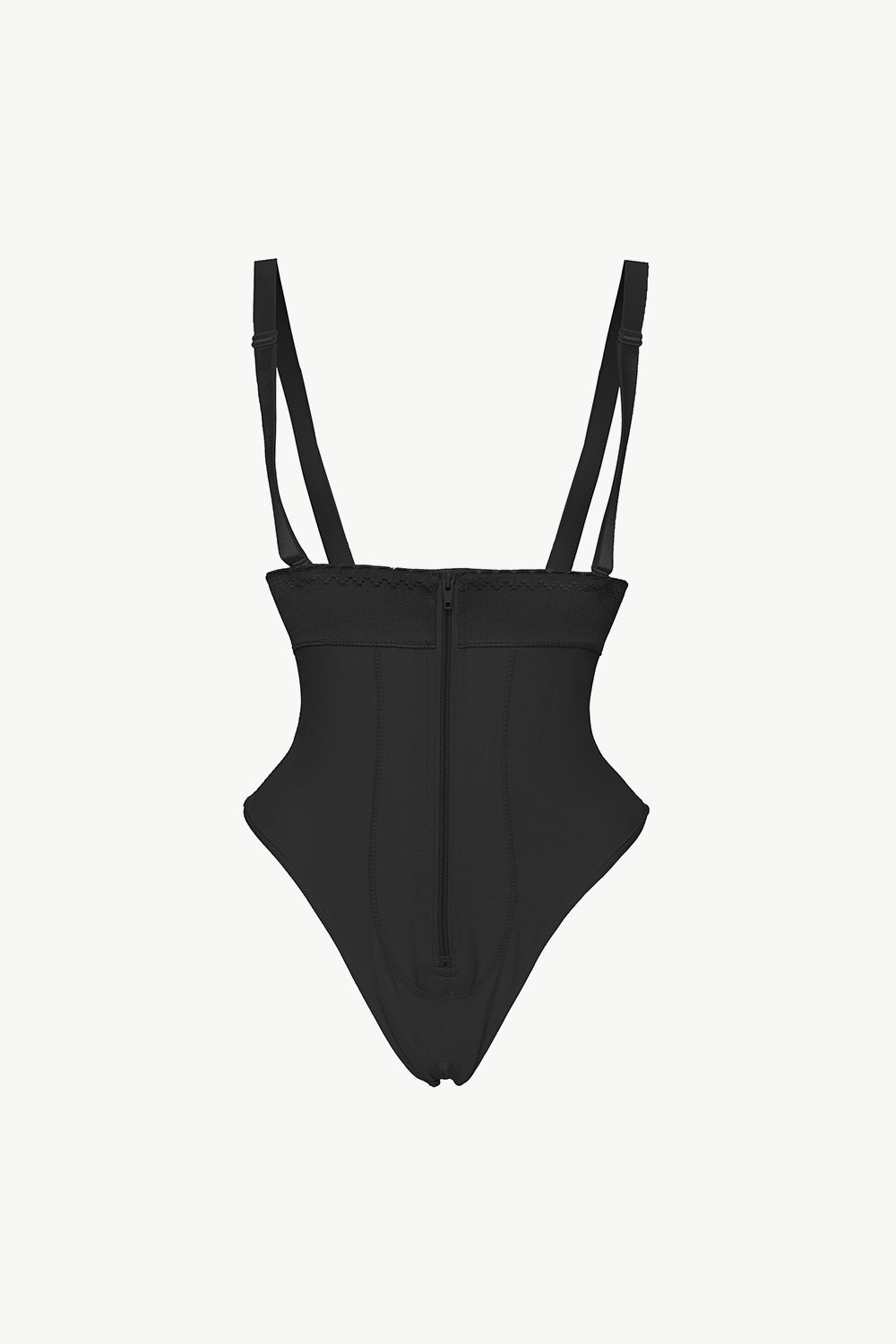 Sculpt &amp; Smooth Adjustable Zip-Up Bodysuit - SleekrMe