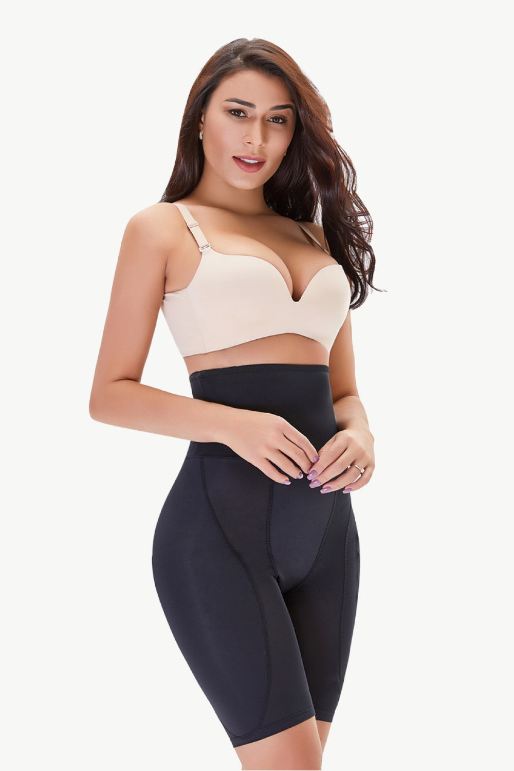 Sculpt &amp; Smooth High-Waisted Shaping Shorts - SleekrMe