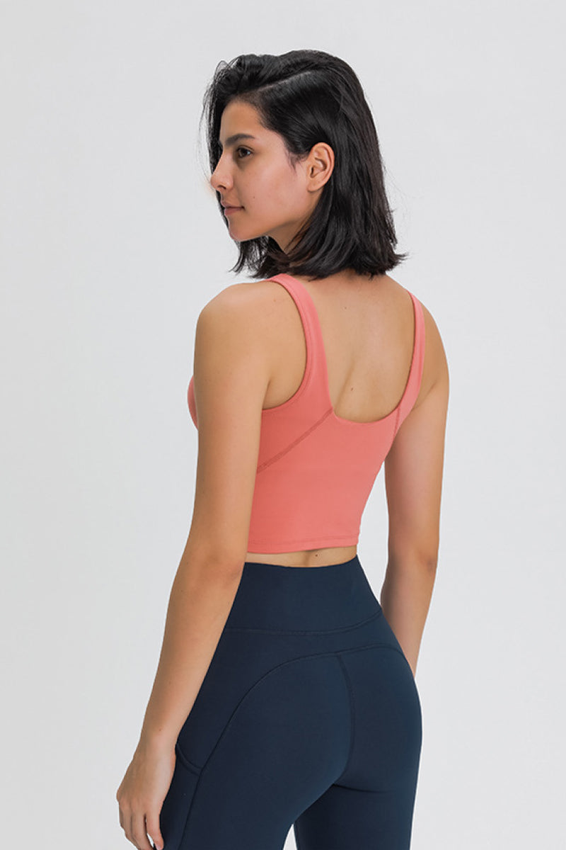 Timeless Scoop Back Sports Bra - SleekrMe