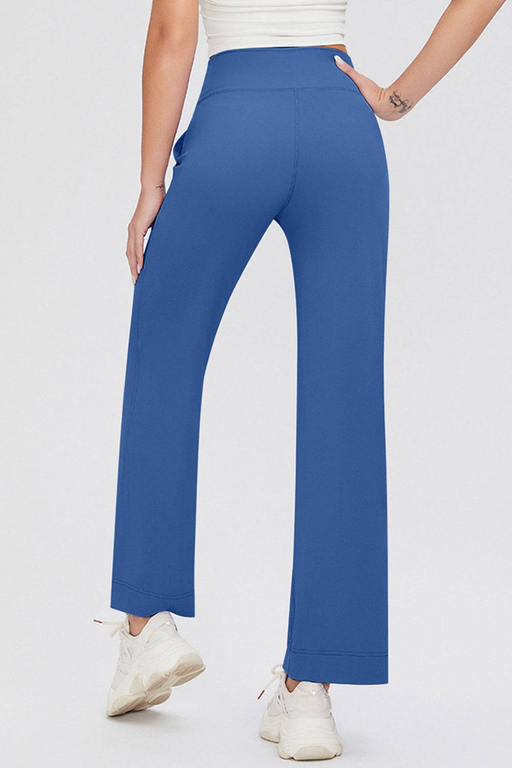 Buttery Soft Drawstring High Waist Pants with Pockets