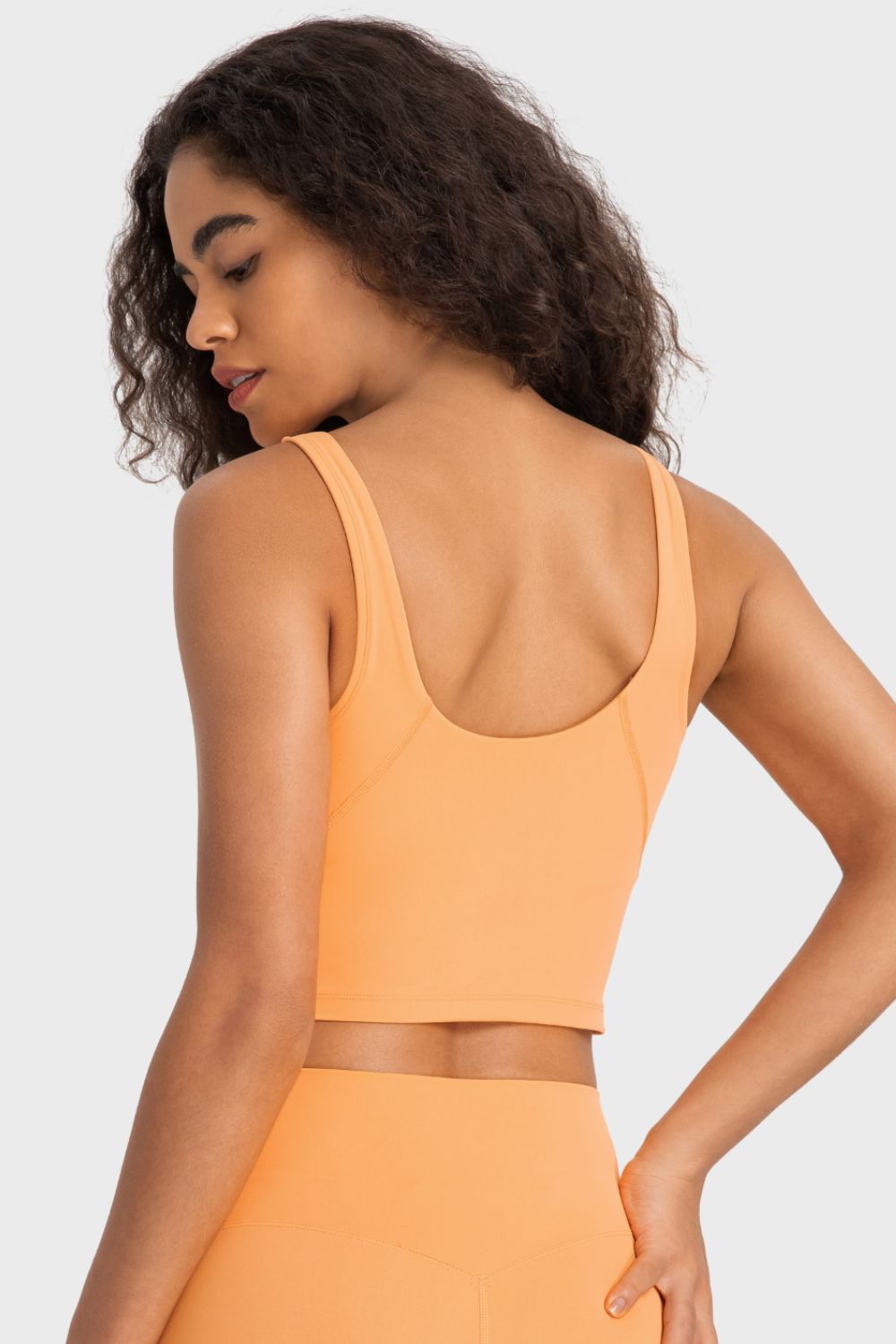 Elevate V-Neck Crop Sports Bra - SleekrMe