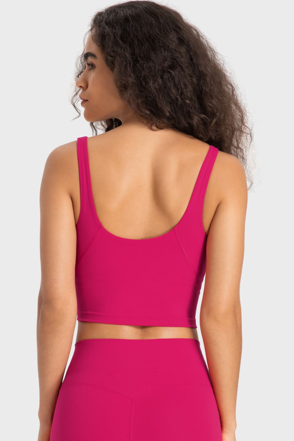 Elevate V-Neck Crop Sports Bra - SleekrMe