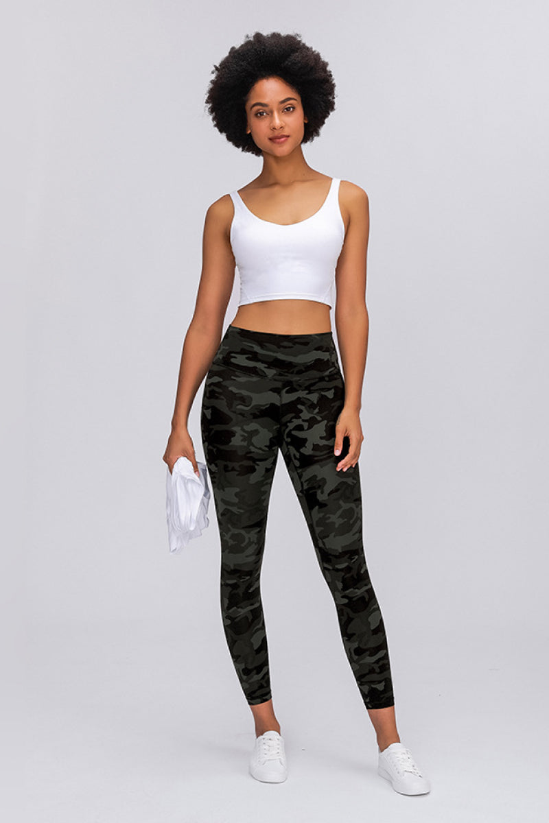 Ultimate Comfort Wide Seamless Band Sports Leggings - SleekrMe