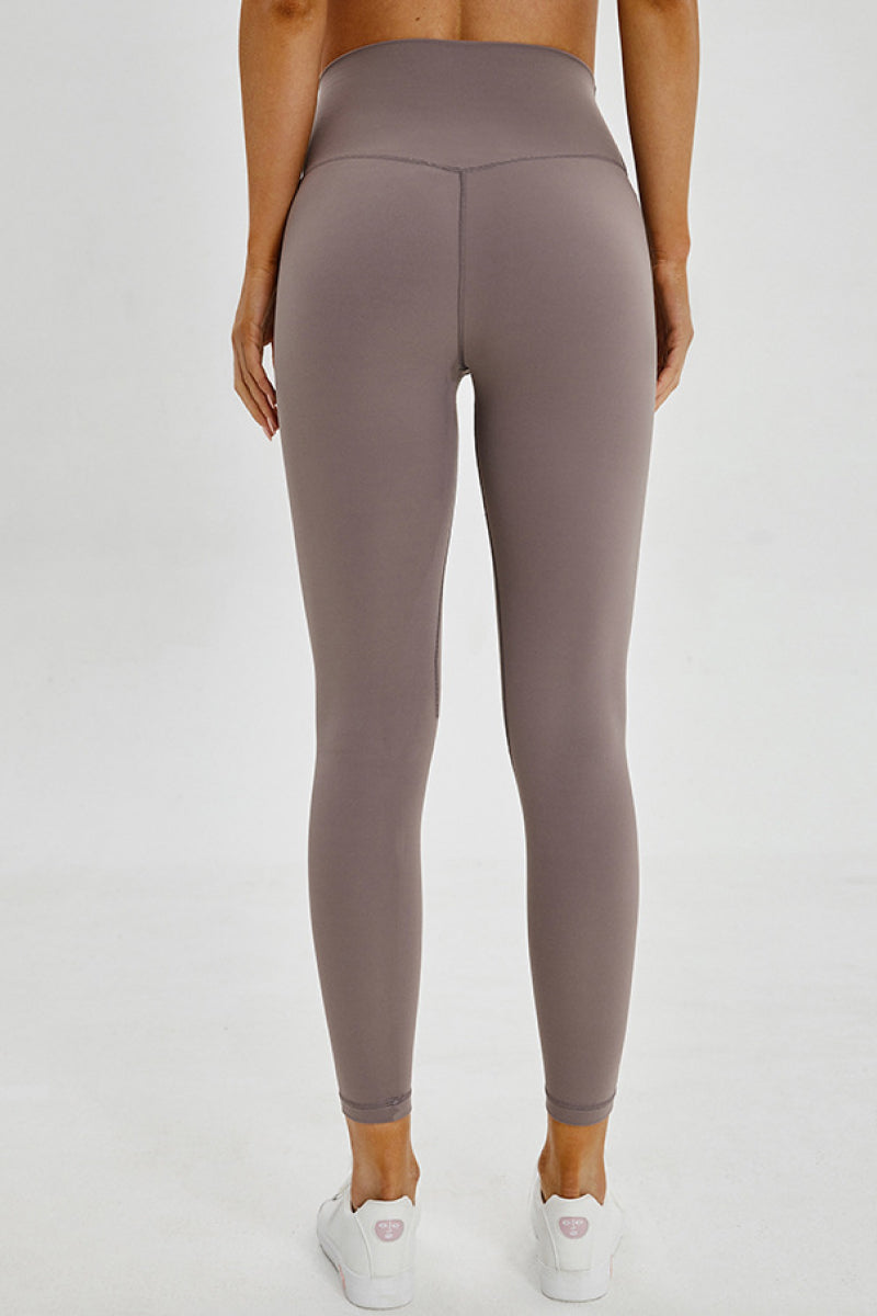 Ultimate Comfort Wide Seamless Band Sports Leggings - SleekrMe