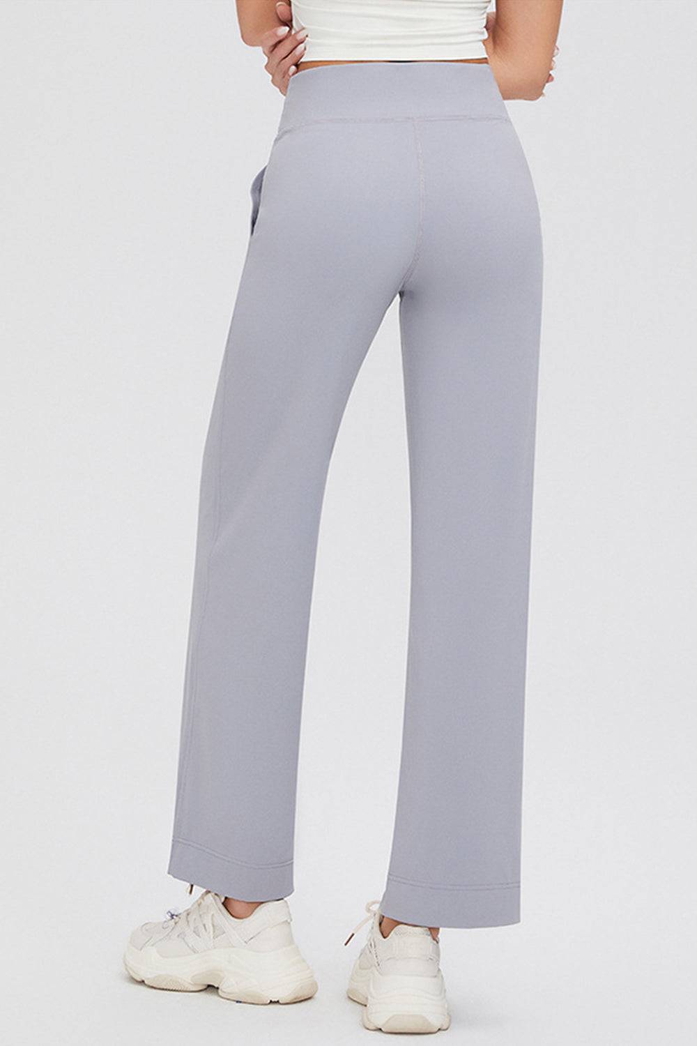 Buttery Soft Drawstring High Waist Pants with Pockets