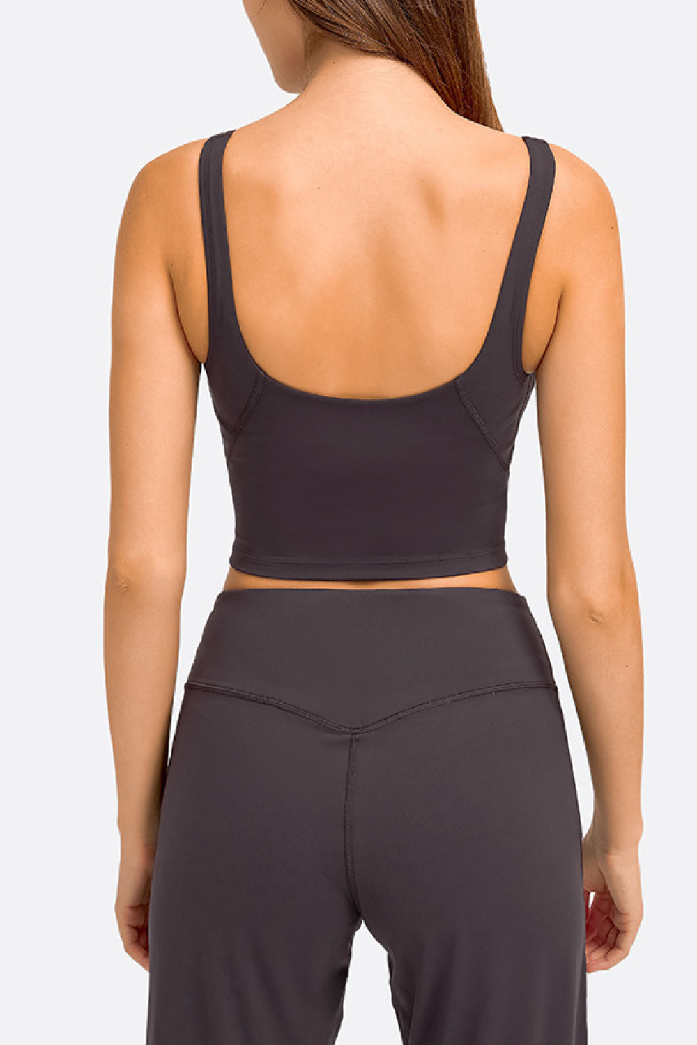 Elevate V-Neck Crop Sports Bra - SleekrMe