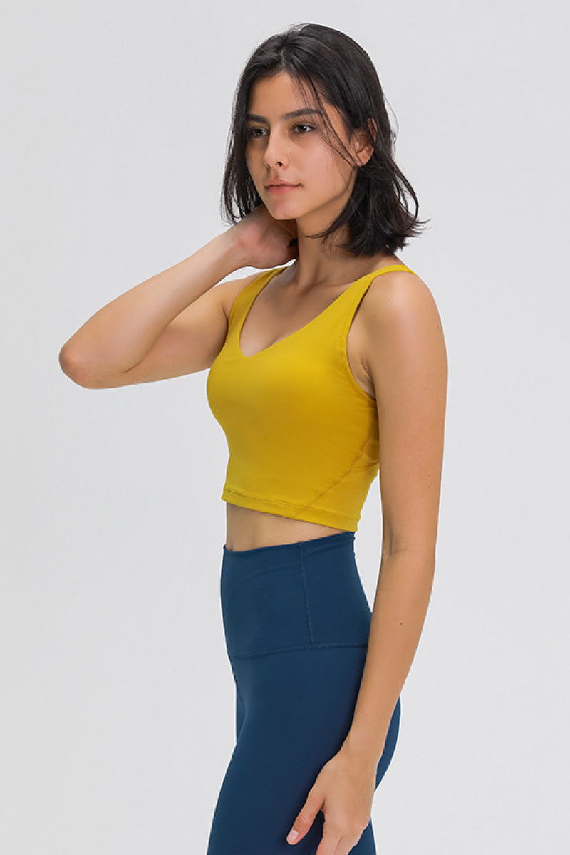 Timeless Scoop Back Sports Bra - SleekrMe