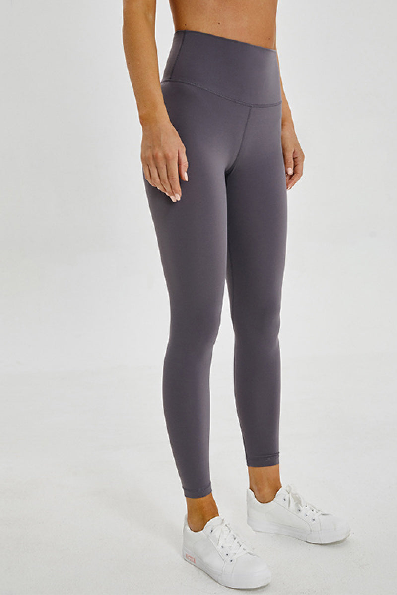 Ultimate Comfort Wide Seamless Band Sports Leggings - SleekrMe