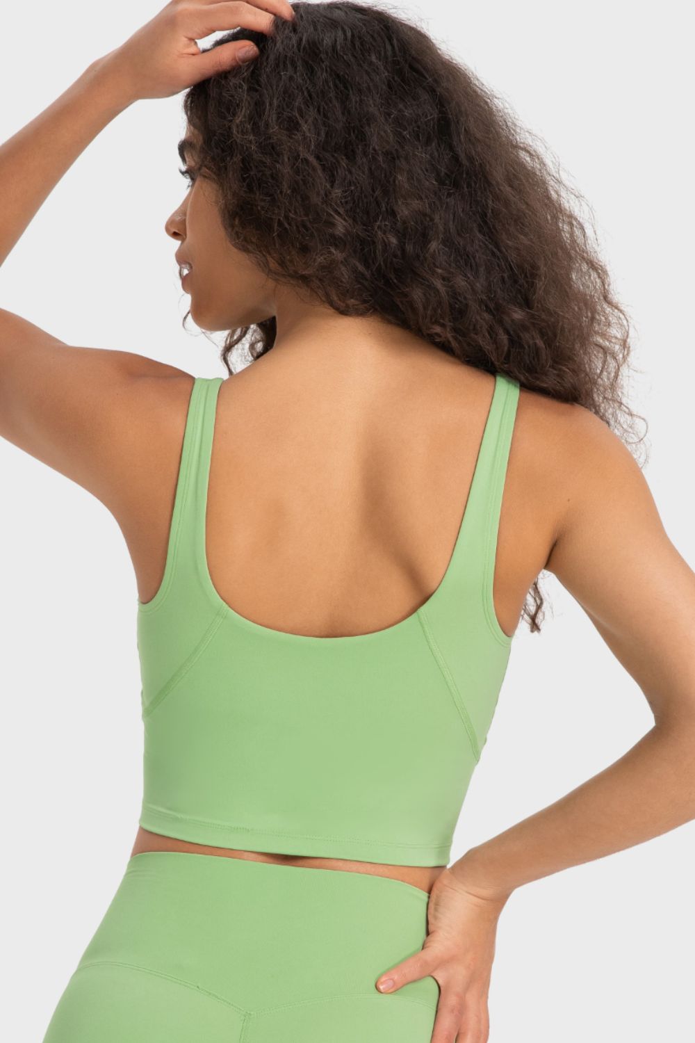 Elevate V-Neck Crop Sports Bra - SleekrMe