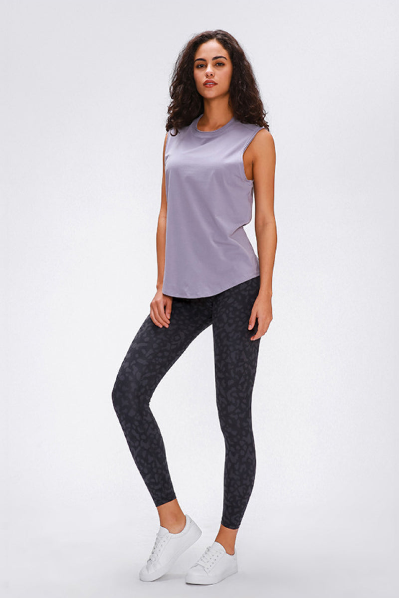 Ultimate Comfort Wide Seamless Band Sports Leggings - SleekrMe