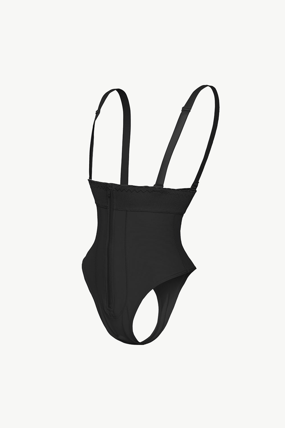 Sculpt &amp; Smooth Adjustable Zip-Up Bodysuit - SleekrMe