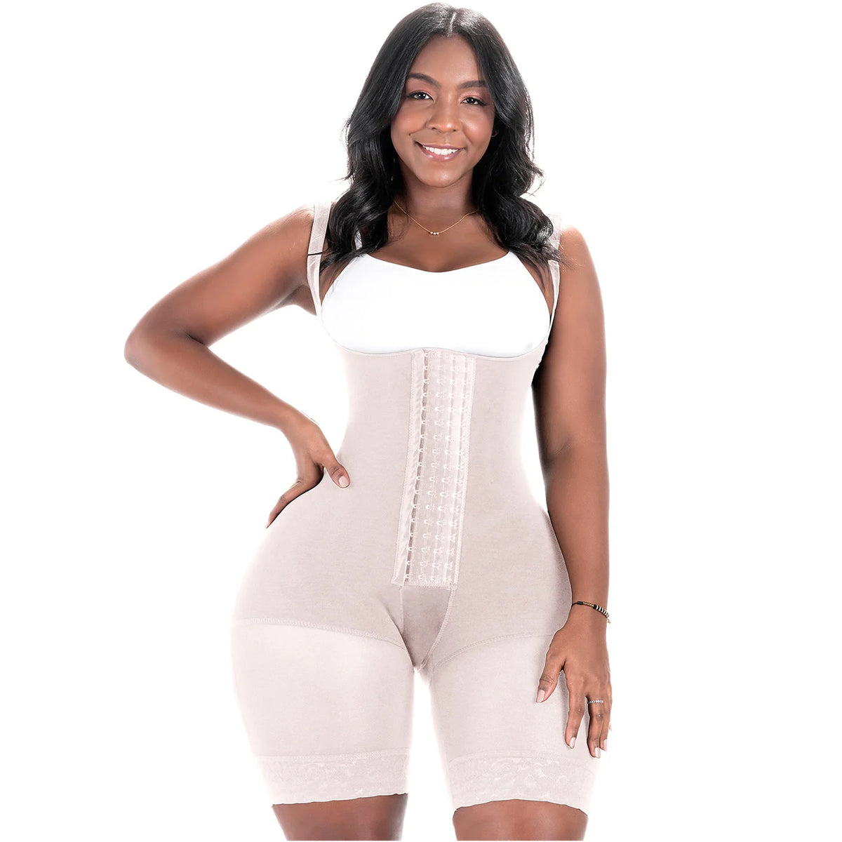 Curves Sculptor Butt-Lifting Shapewear | High Compression for a Flawless Silhouette | Bling Shapers 573BF - SleekrMe