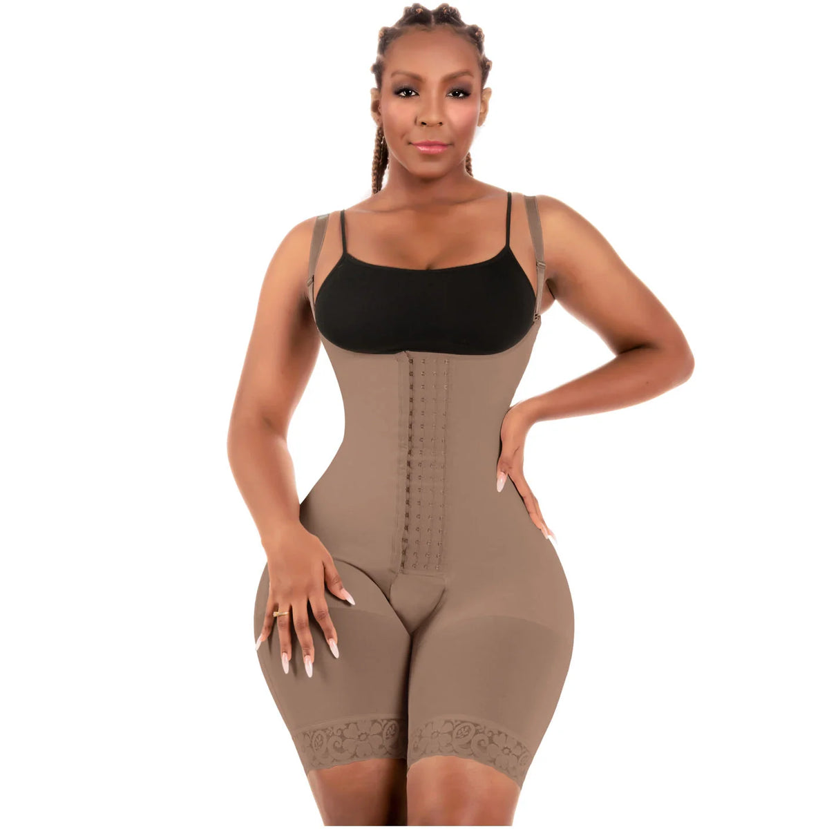 Curves Sculptor Butt-Lifting Shapewear | High Compression for a Flawless Silhouette | Bling Shapers 573BF - SleekrMe