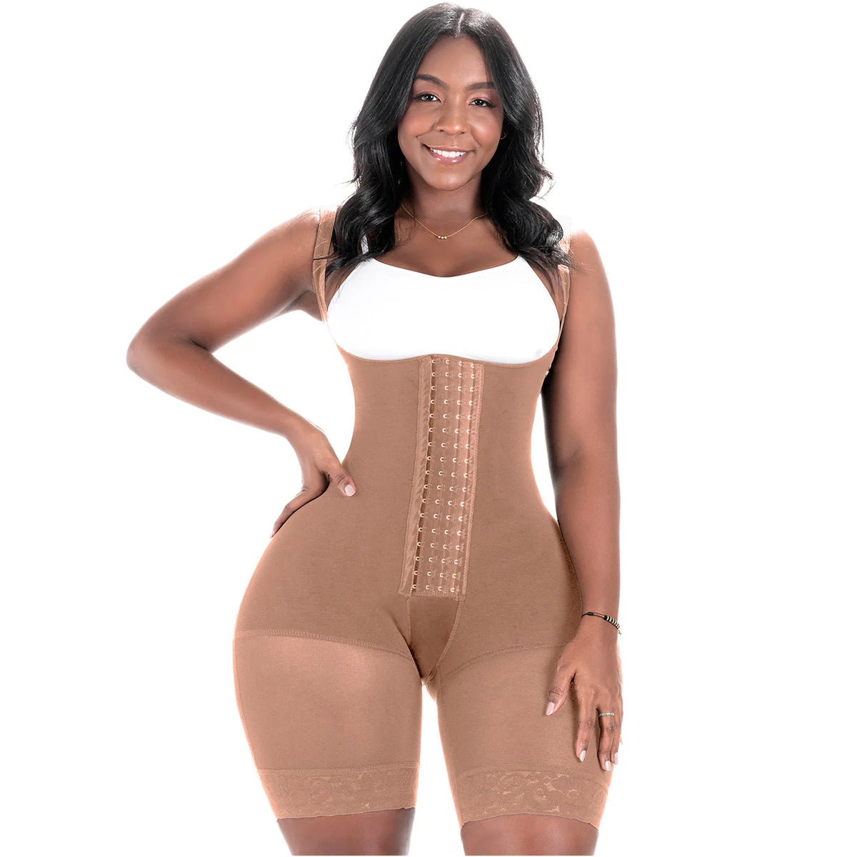 Curves Sculptor Butt-Lifting Shapewear | High Compression for a Flawless Silhouette | Bling Shapers 573BF - SleekrMe