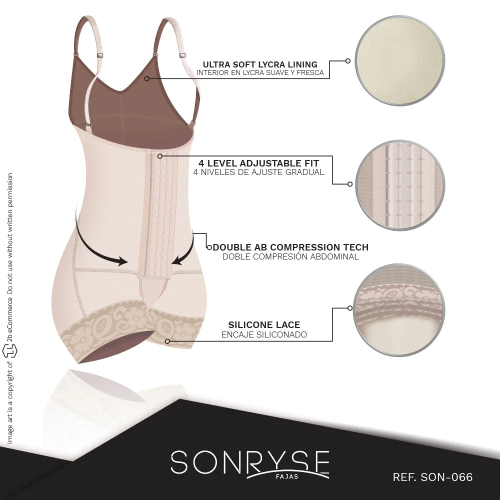 Post-Baby Perfection Shapewear | Butt Lifting &amp; Tummy Control Bodysuit | Sonryse 066BF - SleekrMe