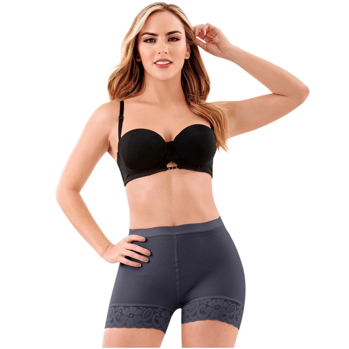 High-Waist Compression Shapewear Shorts | Lift, Shape, and Smooth Effortlessly | Laty Rose 23996