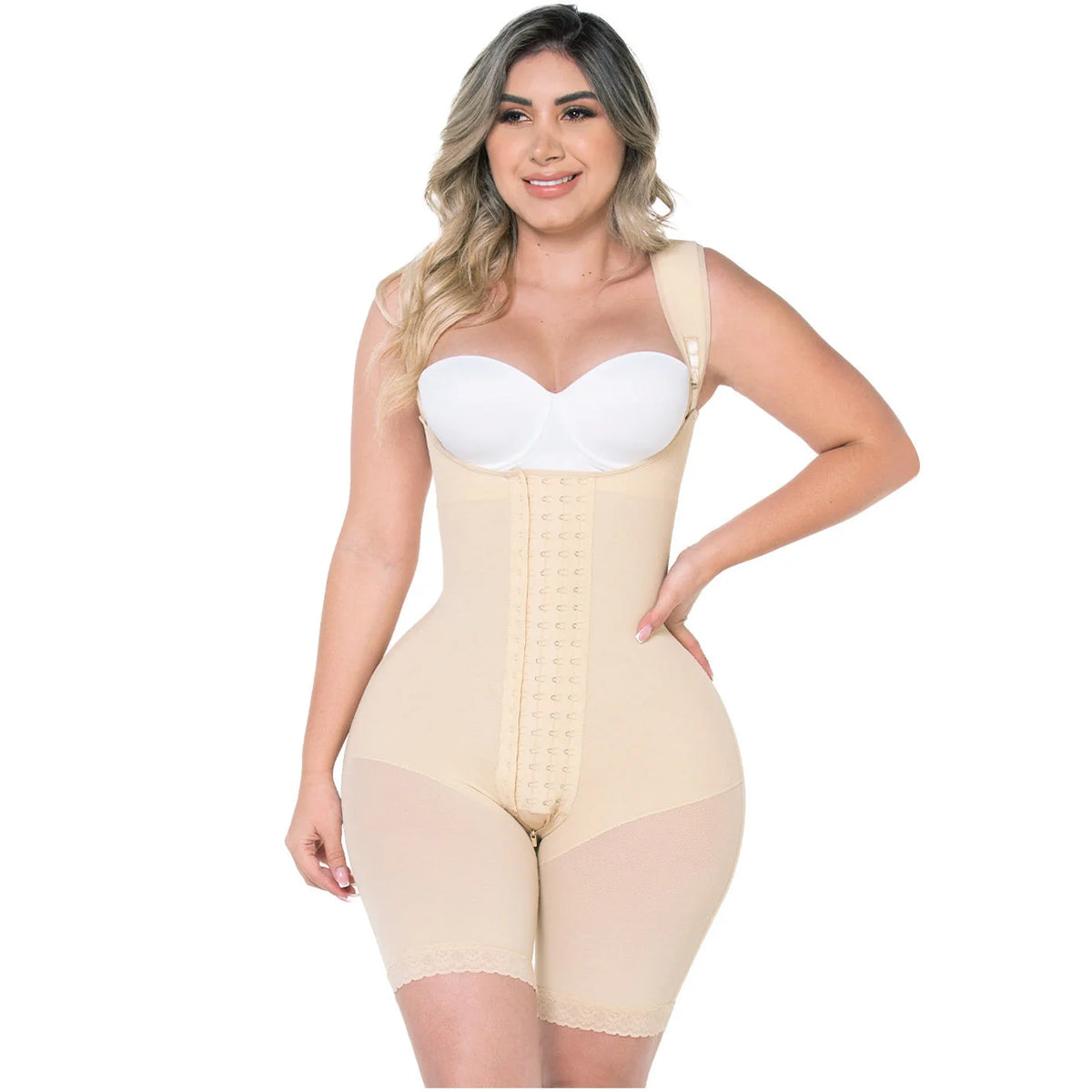 Sculpt &amp; Lift Post-Surgery Bodysuit for Hourglass and Guitar Shapes | MyD 0489 - SleekrMe