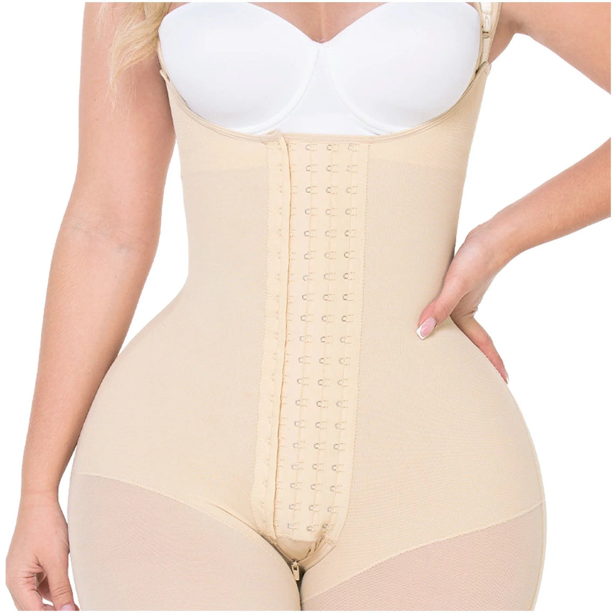 Sculpt &amp; Lift Post-Surgery Bodysuit for Hourglass and Guitar Shapes | MyD 0489 - SleekrMe