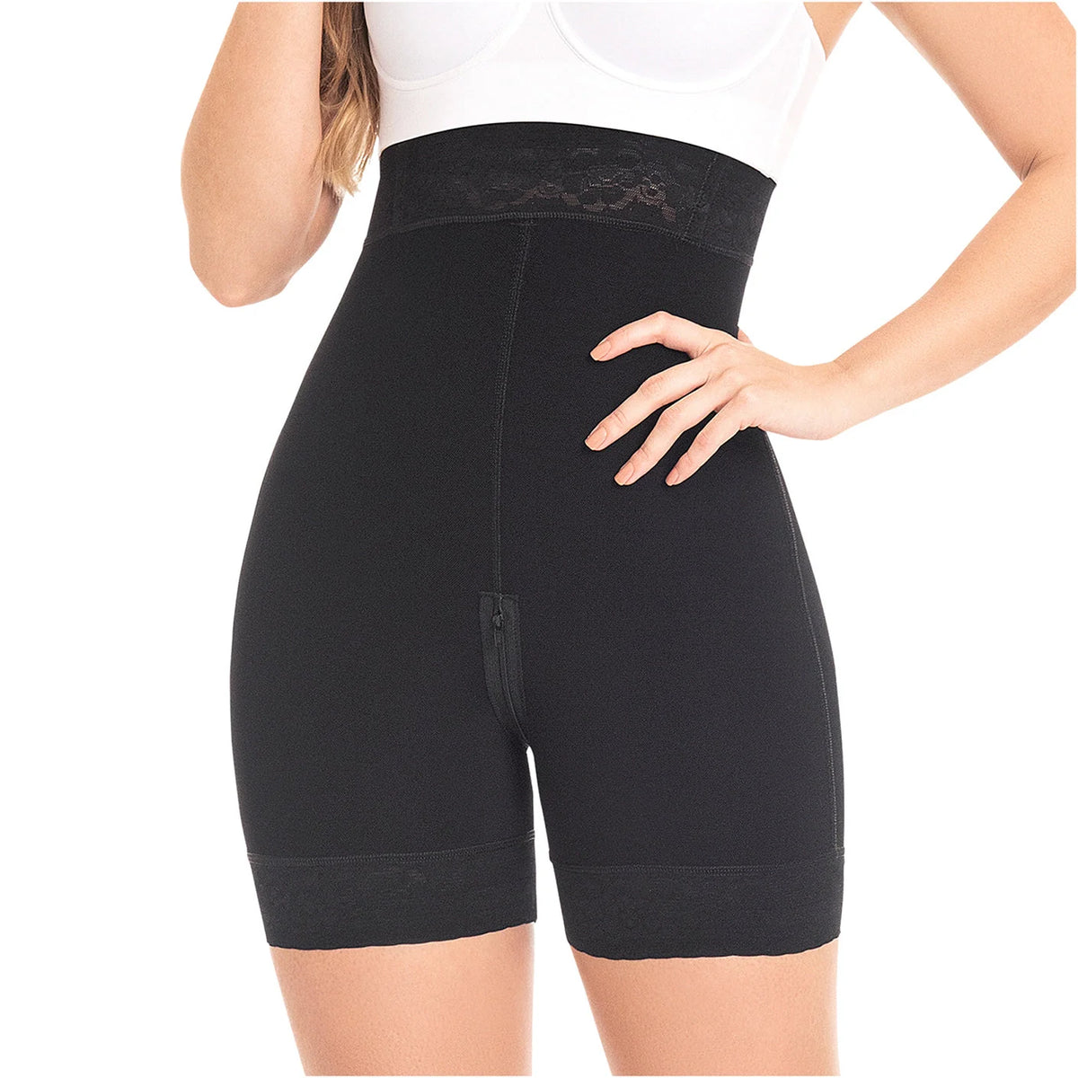 All-Day Sculpt High-Waist Compression Shorts | Lift &amp; Shape | Fajas MyD 0327 - SleekrMe