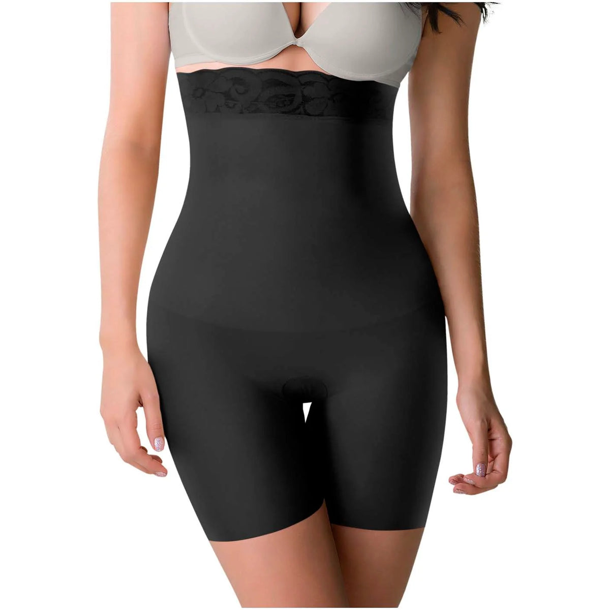 Curves Ahead High-Waisted Butt-Lifting Shaper Shorts | Romanza 2050