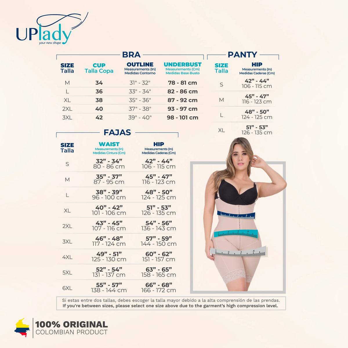 Sculpt &amp; Lift Shapewear Bodysuit | High Compression Tummy Control Shorts | UpLady F-6129 - SleekrMe