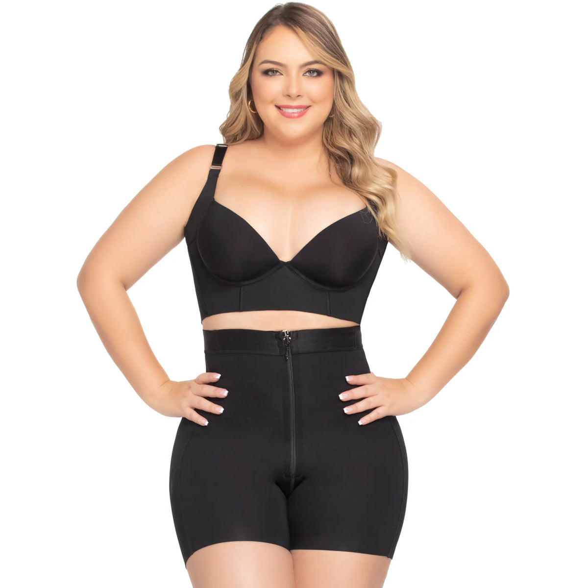 ComfortSculpt Seamless Shapewear Shorts | Medium Control for Everyday Confidence | UpLady F-6258 - SleekrMe