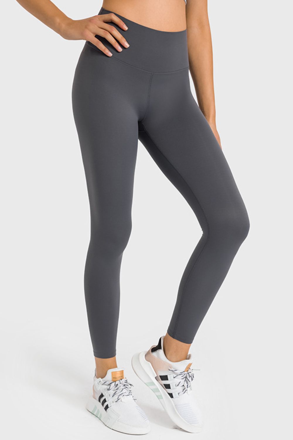 ElevateFit High Waist Ankle-Length Yoga Leggings | Sculpt &amp; Move with Ease - SleekrMe