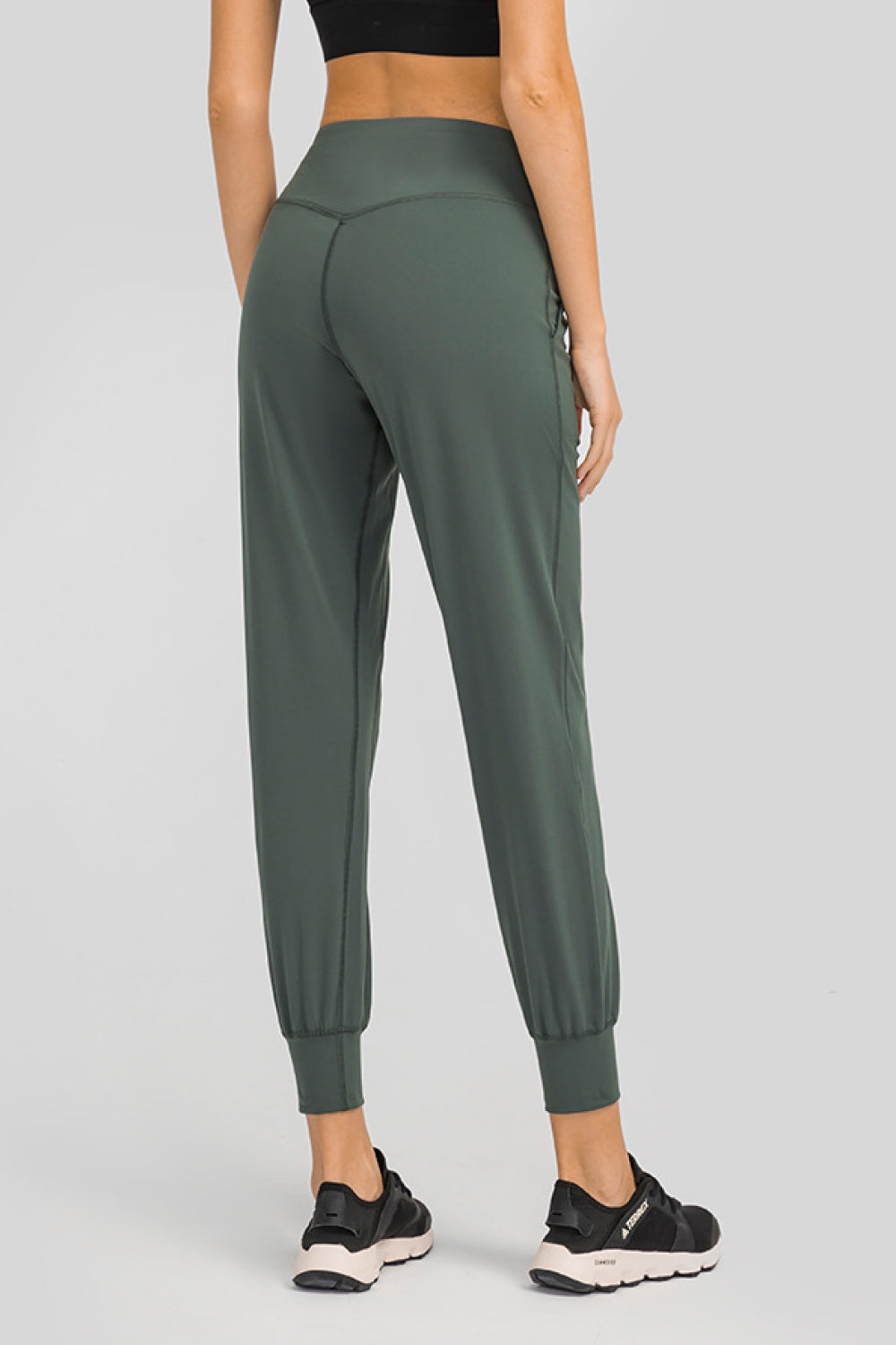 Effortless Slant Pocket Wide Waistband Pants - SleekrMe