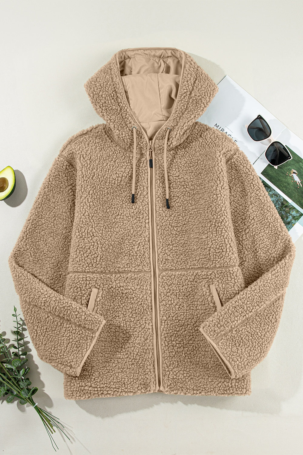 CozyCloud Drawstring Fleece Hoodie - SleekrMe