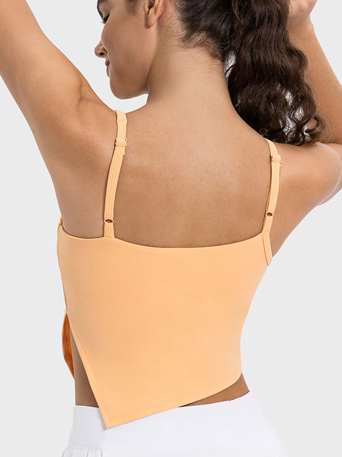 Asymmetrical Edge Active Cami - SleekrMe