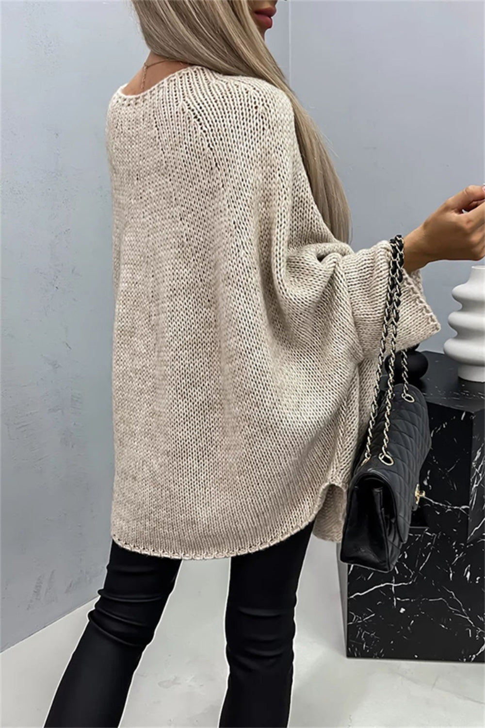 Cozy Chic Batwing Sleeve Sweater - SleekrMe