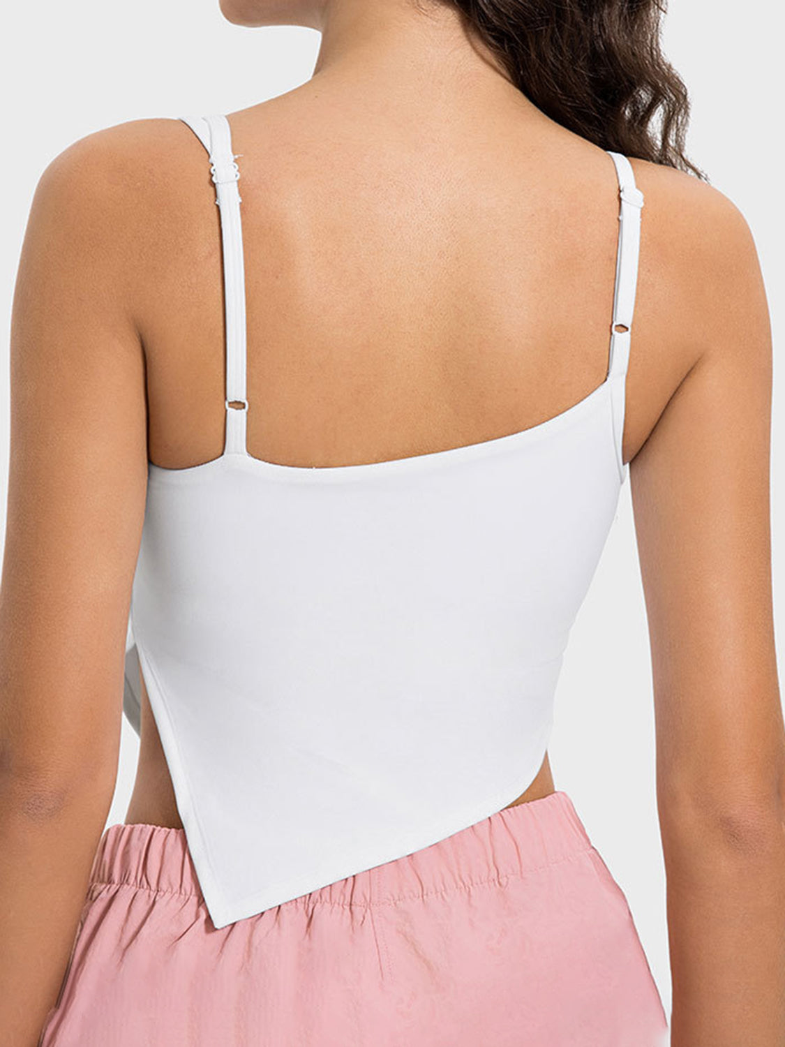 Asymmetrical Edge Active Cami - SleekrMe