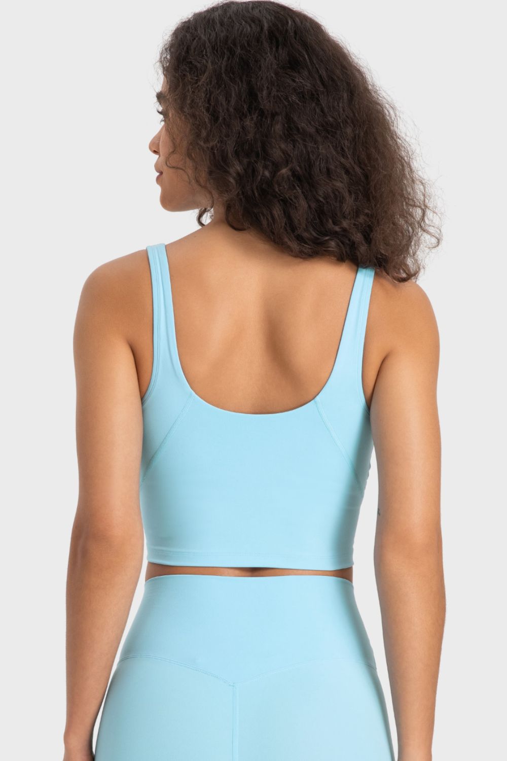 Elevate V-Neck Crop Sports Bra - SleekrMe