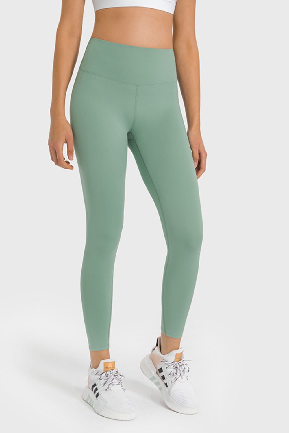 ElevateFit High Waist Ankle-Length Yoga Leggings | Sculpt &amp; Move with Ease - SleekrMe