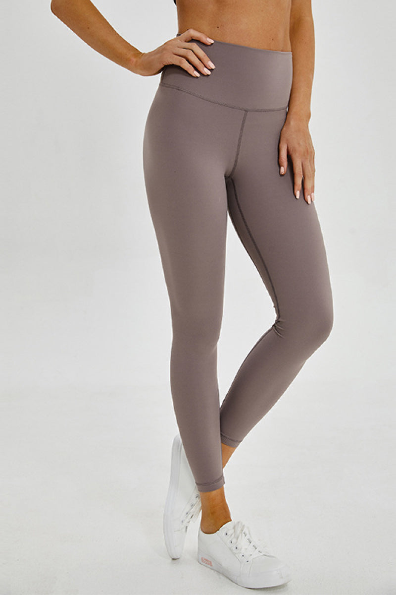 Ultimate Comfort Wide Seamless Band Sports Leggings - SleekrMe